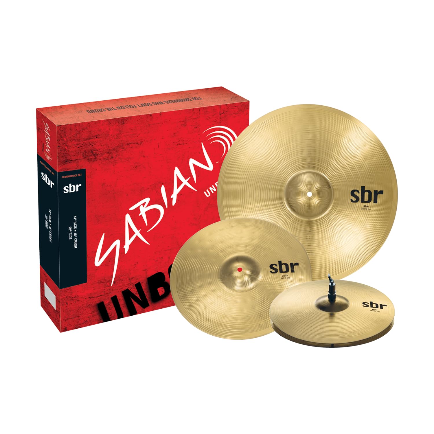 Kit de Pratos Sabian SBR | Hi-Hat 14